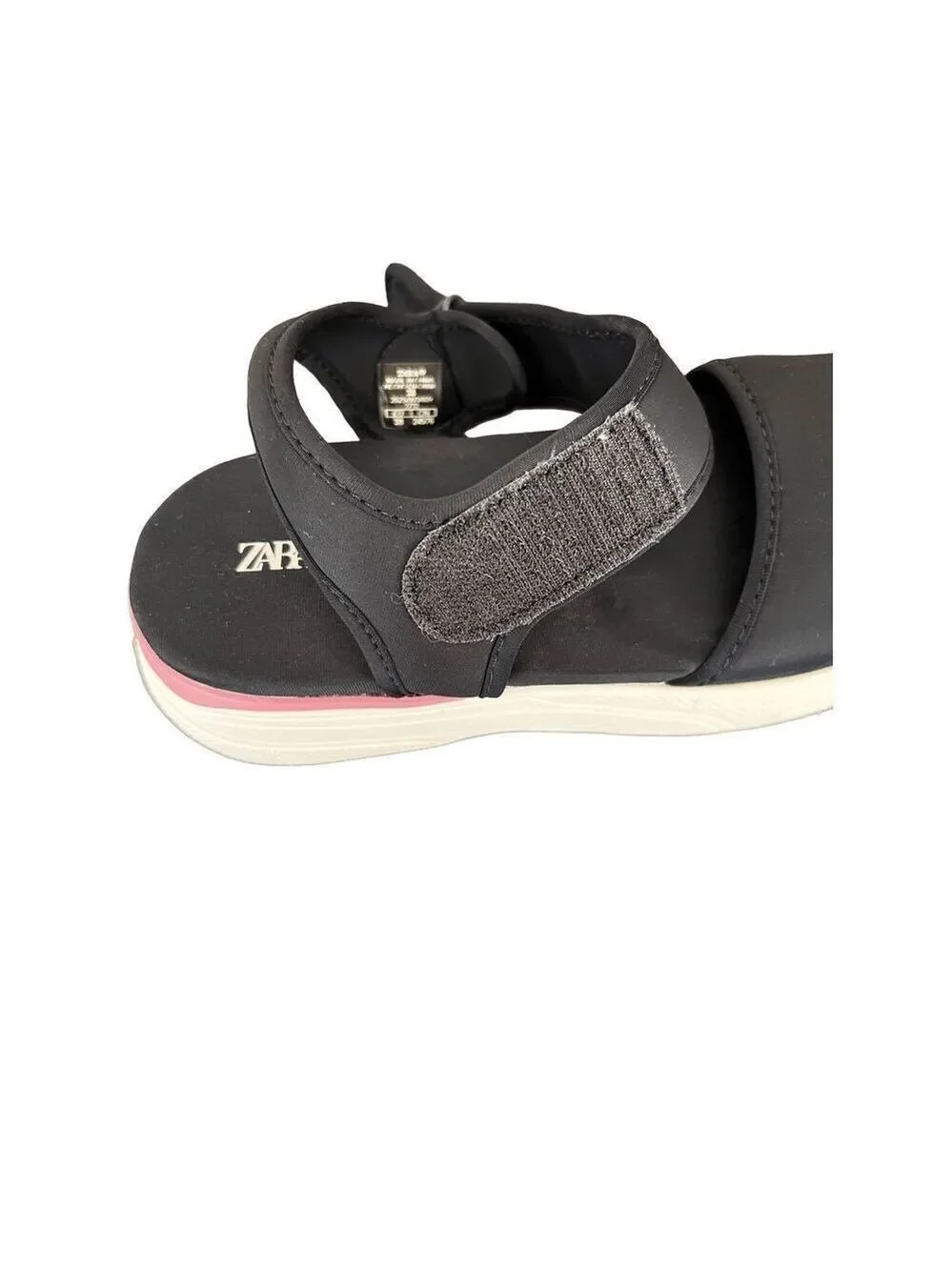 ZARA Platform Wedge Sandals size 8 - Picture 6 of 9